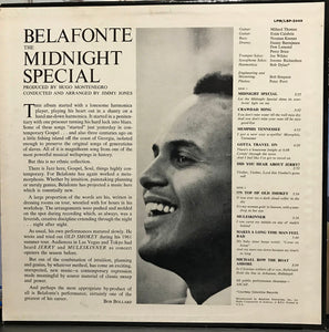 Harry Belafonte : The Midnight Special (LP, Album, Ter)