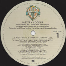 Load image into Gallery viewer, Ry Cooder : Jazz (LP, Album)
