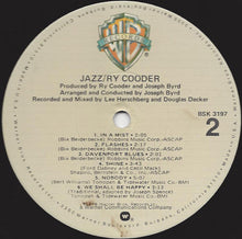 Laden Sie das Bild in den Galerie-Viewer, Ry Cooder : Jazz (LP, Album)
