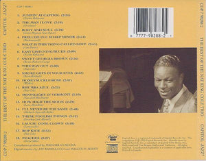 The Nat King Cole Trio : The Best Of The Nat King Cole Trio - The Instrumental Classics (CD, Comp)