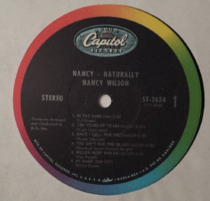 Nancy Wilson : Nancy - Naturally (LP, Album)