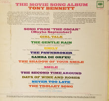 Laden Sie das Bild in den Galerie-Viewer, Tony Bennett : The Movie Song Album (LP, Album, Promo)
