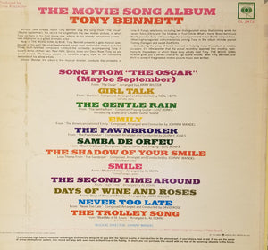 Tony Bennett : The Movie Song Album (LP, Album, Promo)