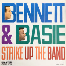 Load image into Gallery viewer, Tony Bennett With Count Basie &amp; His Orchestra* : Bennett &amp; Basie Strike Up The Band (LP, Album)
