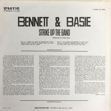 Load image into Gallery viewer, Tony Bennett With Count Basie &amp; His Orchestra* : Bennett &amp; Basie Strike Up The Band (LP, Album)
