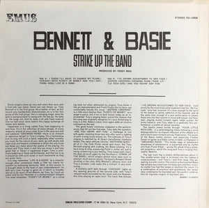 Tony Bennett With Count Basie & His Orchestra* : Bennett & Basie Strike Up The Band (LP, Album)