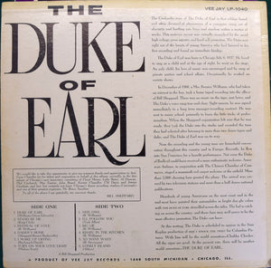 Gene Chandler : The Duke Of Earl (LP, Album, Mono)