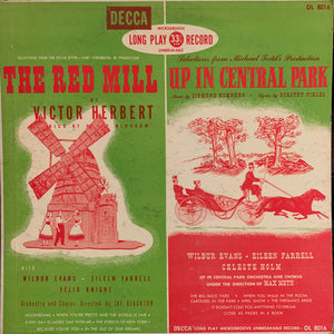 Wilbur Evans, Eileen Farrell, Felix Knight, Celeste Holm : The Red Mill And Up In Central Park (LP, Album, RE)