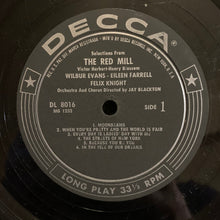 Laden Sie das Bild in den Galerie-Viewer, Wilbur Evans, Eileen Farrell, Felix Knight, Celeste Holm : The Red Mill And Up In Central Park (LP, Album, RE)
