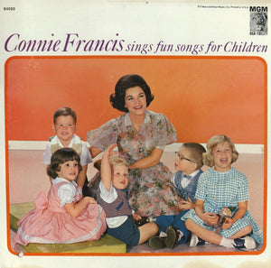 Connie Francis : Connie Francis Sings Fun Songs For Children (LP, Album, Mono)
