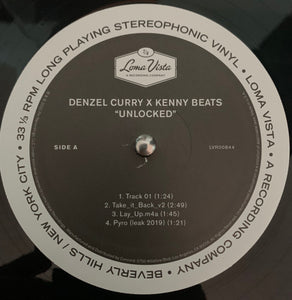 Denzel Curry X Kenny Beats : Unlocked (12", EP)