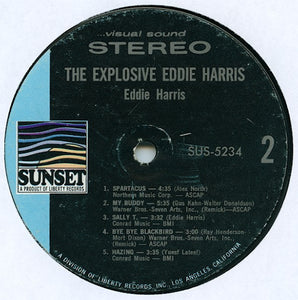 Eddie Harris : The Explosive Eddie Harris (LP, Comp)