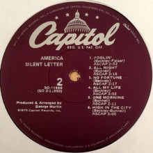 Load image into Gallery viewer, America (2) : Silent Letter (LP, Album, Win)
