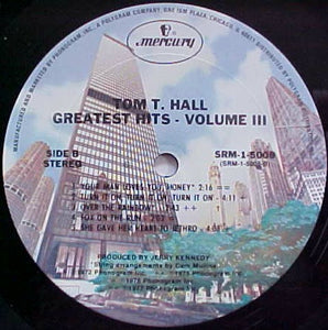 Tom T. Hall : Greatest Hits Volume III (LP, Comp, Club)