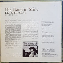 Load image into Gallery viewer, Elvis Presley : His Hand In Mine (LP, Album)

