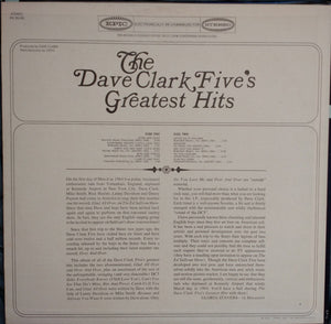 The Dave Clark Five : The Dave Clark Five's Greatest Hits (LP, Comp, San)
