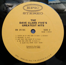 Load image into Gallery viewer, The Dave Clark Five : The Dave Clark Five&#39;s Greatest Hits (LP, Comp, San)
