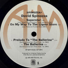 Load image into Gallery viewer, David Spinozza : Spinozza (LP, Album)
