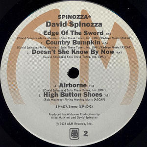 David Spinozza - Spinozza - LP