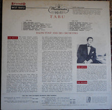 Laden Sie das Bild in den Galerie-Viewer, Ralph Font And His Orchestra : Tabu (LP, Album)
