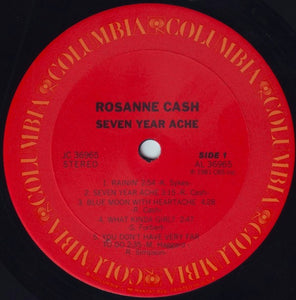 Rosanne Cash : Seven Year Ache (LP, Album, Ter)