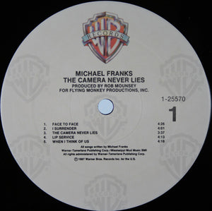 Michael Franks : The Camera Never Lies (LP, Album)