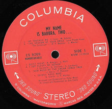 Load image into Gallery viewer, Barbra Streisand : My Name Is Barbra, Two... (LP, Album)

