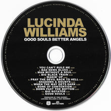 Laden Sie das Bild in den Galerie-Viewer, Lucinda Williams : Good Souls Better Angels (CD, Album)

