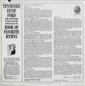 Tennessee Ernie Ford : Tennessee Ernie Ford Sings From His Book Of Favorite Hymns (LP)