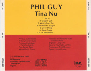 Phil Guy : Tina Nu (CD, Album)