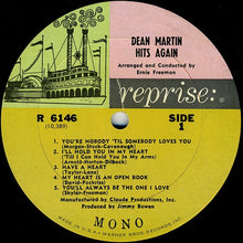 Charger l&#39;image dans la galerie, Dean Martin : Dean Martin Hits Again (LP, Album, Mono)
