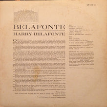 Laden Sie das Bild in den Galerie-Viewer, Harry Belafonte : Belafonte (LP, Album, RE, Bla)
