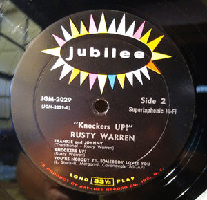 Rusty Warren : Knockers Up! (LP, Mono, Mon)