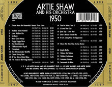 Laden Sie das Bild in den Galerie-Viewer, Artie Shaw And His Orchestra : 1950 (CD, Comp)

