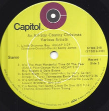 Laden Sie das Bild in den Galerie-Viewer, Various : An All-Star Country Christmas (2xLP, Album, Comp)
