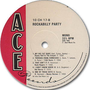 Various : Rockabilly Party (10", Comp, Mono)