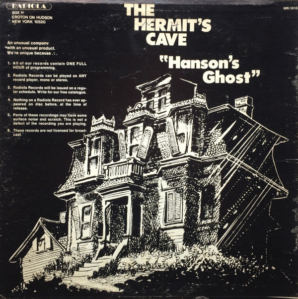 Inner Sanctum (5) / The Hermit's Cave : The Vengeful Corpse / Hanson's Ghost (LP, Scr)