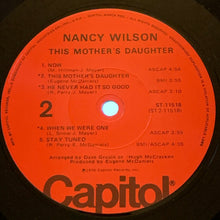 Laden Sie das Bild in den Galerie-Viewer, Nancy Wilson : This Mother&#39;s Daughter (LP, Album, Los)
