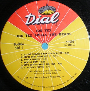 Joe Tex : Joe Tex Spills The Beans (LP, Album)