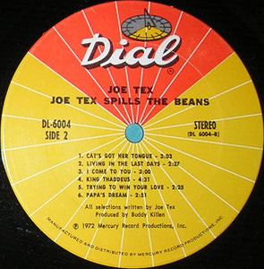 Joe Tex : Joe Tex Spills The Beans (LP, Album)