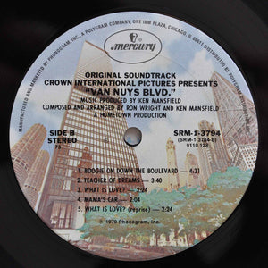 Ron Wright (3), Ken Mansfield : Van Nuys Blvd. (Original Soundtrack Recording) (LP, Album)