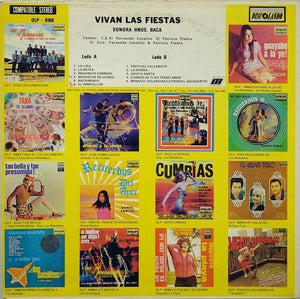 Sonora Hnos. Baca* : Vivan Las Fiestas (LP, Album)