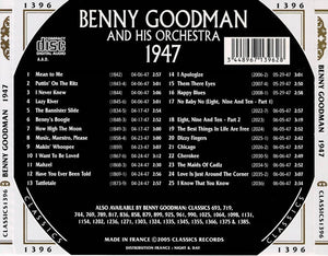 Benny Goodman And His Orchestra : 1947 (CD, Comp)