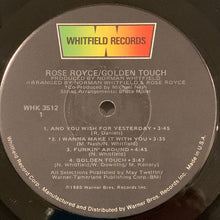 Load image into Gallery viewer, Rose Royce : Golden Touch (LP, Album, Los)
