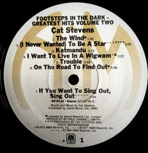 Charger l&#39;image dans la galerie, Cat Stevens : Footsteps In The Dark - Greatest Hits Volume Two (LP, Comp, EMW)

