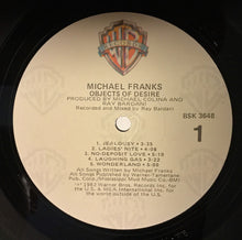 Load image into Gallery viewer, Michael Franks : Objects Of Desire (LP, Album, Jac)
