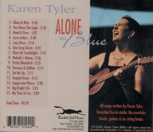 Karen Tyler (2) : Alone And Blue (CD, Album)