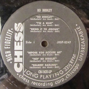 Bo Diddley : Bo Diddley (LP, Album, Comp, Mono, Ind)