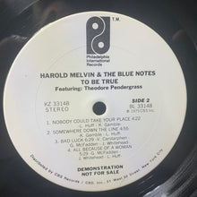 Laden Sie das Bild in den Galerie-Viewer, Harold Melvin &amp; The Blue Notes* Featuring Theodore Pendergrass* : To Be True (LP, Album, Promo, San)
