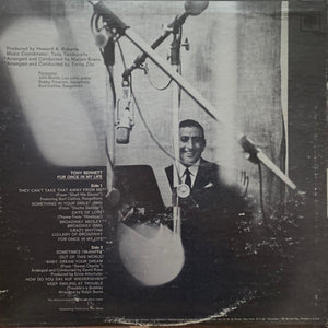 Tony Bennett : For Once In My Life (LP, Album, Ter)